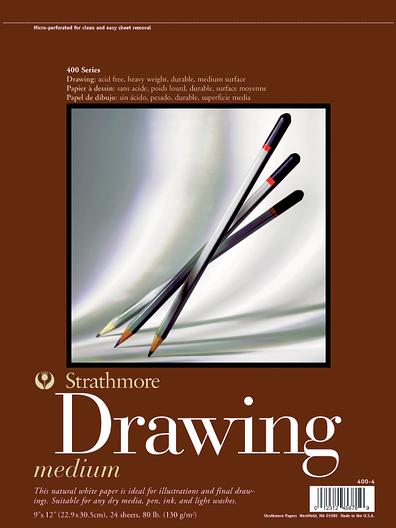 Strathmore 400 Series Drawing Paper Pad